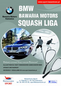 plakat_bazantowo_BMW_Bawaria_Motors_Squash_Liga_wrzesien_2013